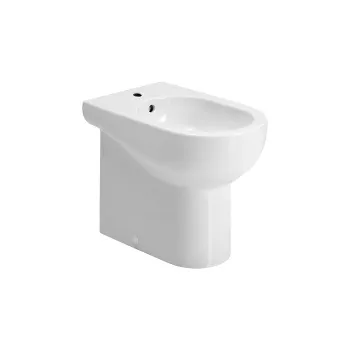 Биде напольное Azzurra Nuvola 55х35x48h c 1отв, с креплением VFV, белый NUBIT000048MBI/(NUV500/48 bi)*1