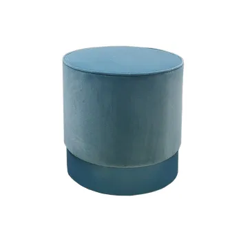 Пуф Oasis Otto 400 h420 бархат T131D, цоколь h100 Cobalto matt M171 5HMSAOT4MD