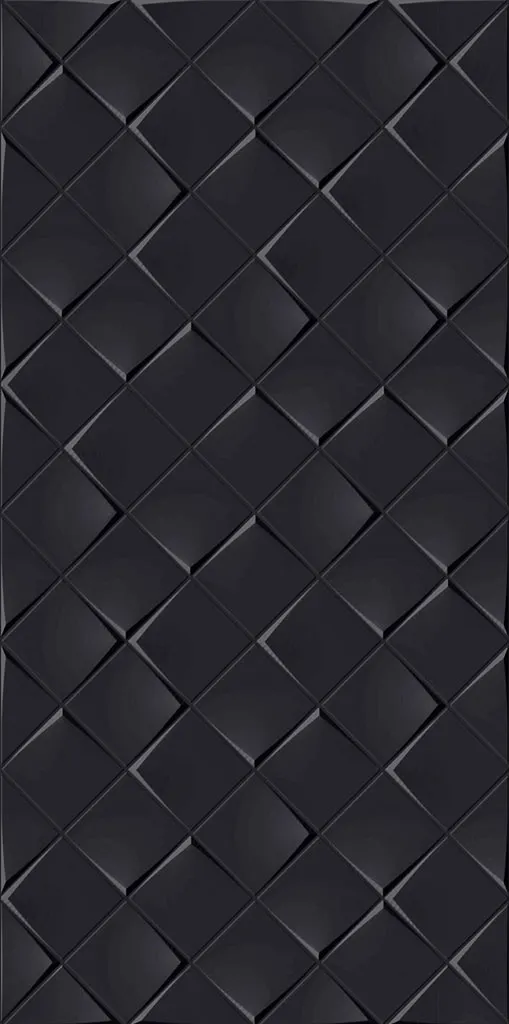 Плитка Villeroy&Boch 1588BL90 Декор Monochrome Magic черный матовый 30*60