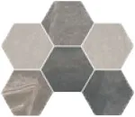 Керамогранит Villeroy&Boch 3457DB2L Декор Skyline многоцветный 25x29