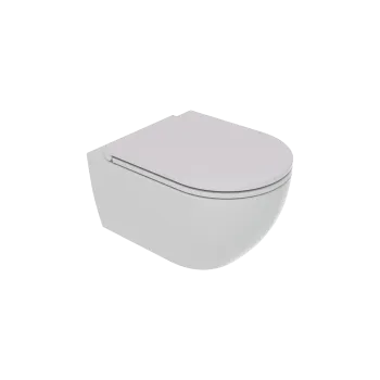 Чаша подвесного унитаза GSG Ceramic Design Like LKWCSO019 дымчатый