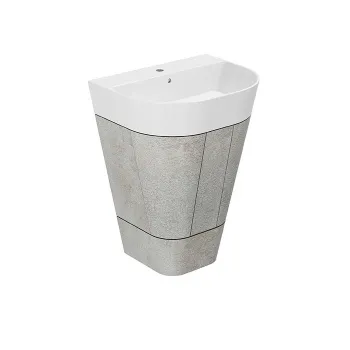 Раковина накладная/подвесная Azzurra Forma 65х50х16, с 1 отв под смеситель, белый FMLP06550T0MBI*1