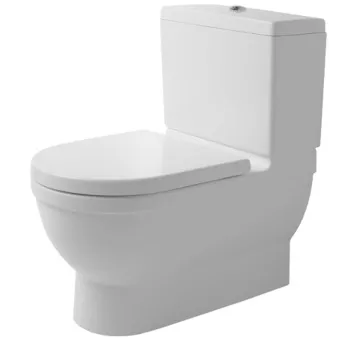 Унитаз напольный Duravit Starck 3 2104090000 в комплекте Big Toilet