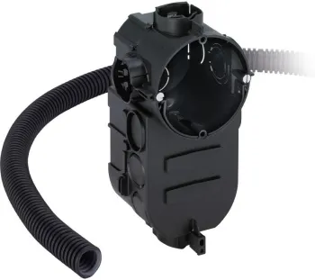 Комплект для встраиваемого монтажа кабеля и блока питания Keuco 17699000004 черный