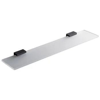 Полка стеклянная Colombo Look 60см чёрный матовый/матовое стекло B1616.NM-VAN