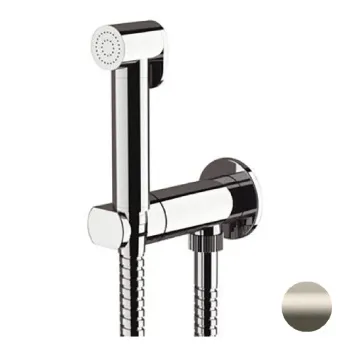 Смеситель с гигиеническим душем Remer X-style Minimal сталь N64WXV