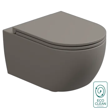 Чаша подвесного унитаза GSG Ceramic Design Like White/Cashmere Matt LKWCSOECBI000/030