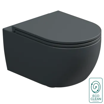 Чаша подвесного унитаза GSG Ceramic Design Like Ebano Matt LKWCSOEC028