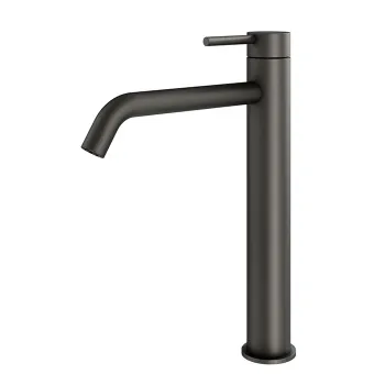 Смеситель высокий для раковины Plumberia Selection Ixo H285 Mm XO0052GR черный