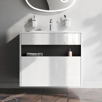 Тумба под раковину AM.PM Func 80 M8FFUX0801WG