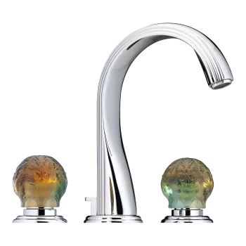 Смеситель для раковины THG Flore U5A-A02-151 хром