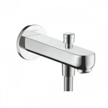 Излив на ванну hansgrohe Metris S 31417000 15,2 см с переключателем на душ хром