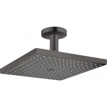 Верхний душ hansgrohe Raindance E 300 1jet 26250340 с потолочным подсоединением, шлифованный черный