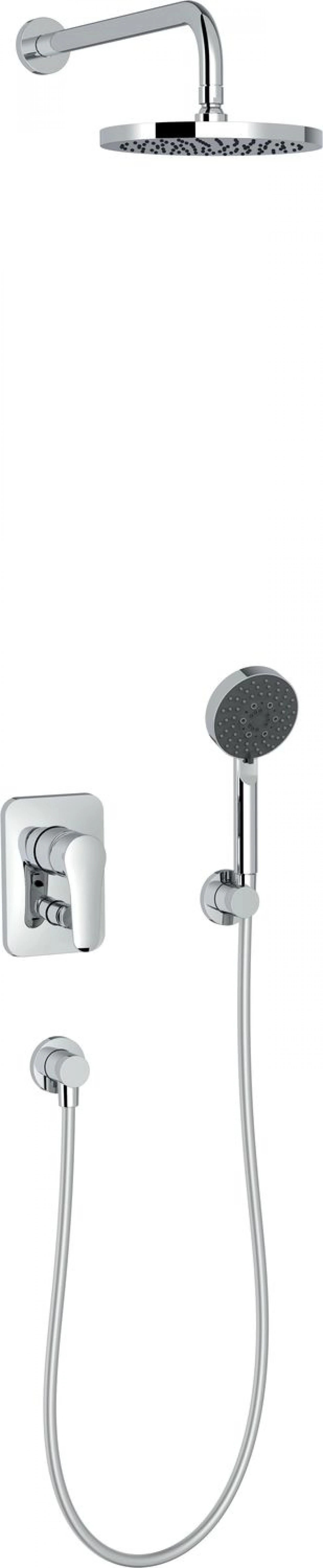 Душевой комплект Jacob Delafon Modulo E30759-CP с внутренней частью, хром хром