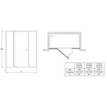 Боковая стенка Jacob Delafon Serenity E14L40-GA стекло прозрачное