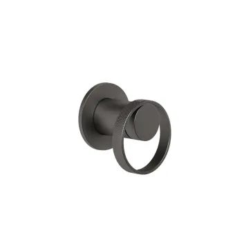 Смеситель для душа Gessi Anello 63409.707 Black Metal Brushed PVD