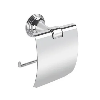 Держатель для бумаги с крышкой Colombo Hermitage хром B3391.CR