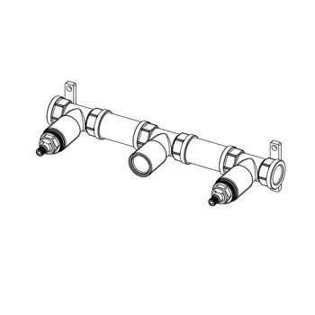 Скратая часть для смесителя из стены Carimali W2503