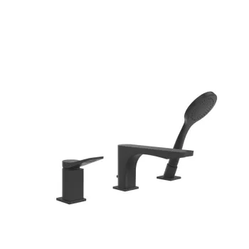 Смеситель на борт ванны Gessi Rilievo 59037.299 Matte Black