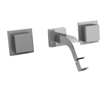 Встраиваемый смеситель для раковины Stella Bamboo Quadro 3868 BQ 01005 CR00 хром