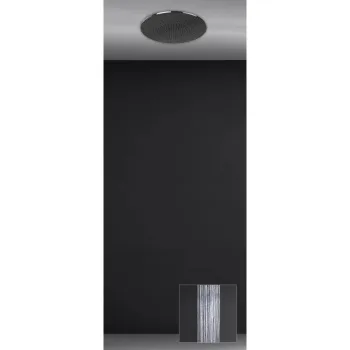Встраиваемая в потолок душевая система Gessi Minimali 57903.238 Mirror Steel