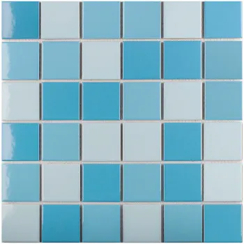 Керамическая мозаика Starmosaic 5х5 см 48x48 Light Blue Mix Glossy (wb43388) 306x3066 шт