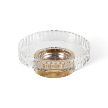 Мыльница настольная Decor Walther Club STS граненое стекло, золото 854720