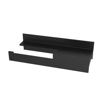 Держатель бумаги Emco Aura открытый слева, черный 8500 134 01