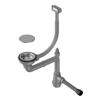 Сифон для мойки Omoikiri WK-1C-IN нержавеющая сталь 4956472