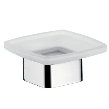 мыльница настольная Emco Loft сатинированное хрустальное стекло, emco-steel 0530 016 01