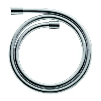 Duravit Шланг для душа защита пережима шланга, с коническим наконечником шланга, соединительная резьба 1/2&ldquo;, 1600 мм, хром