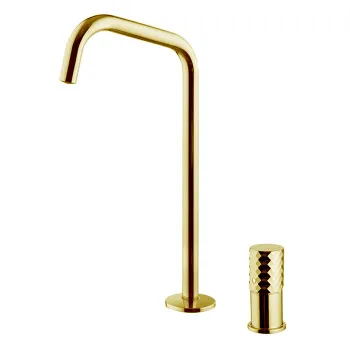 Смеситель для раковины Fima Carlo Frattini Spillo Tech F3271TNDXOR золото