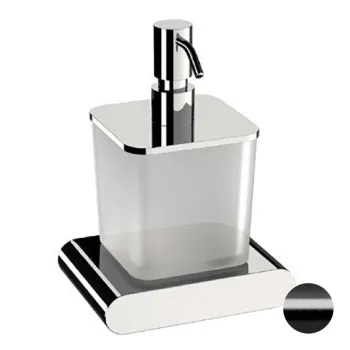 Дозатор Remer Lounge Дозатор черный брашированный хром (CFP) LN13CFP