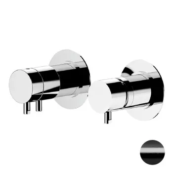 Смеситель для душа Remer X-style   черный брашированный хром XT96CFP