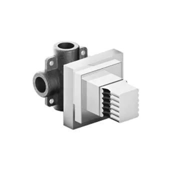 Встраиваемый переключатель для душа Stella Casanova 0/153 на 2 выхода, хром CS 01202 CR00