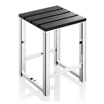 Табурет Decor Walther DW 68 30x30x42.5 мм, дерево, хром/венге 503605