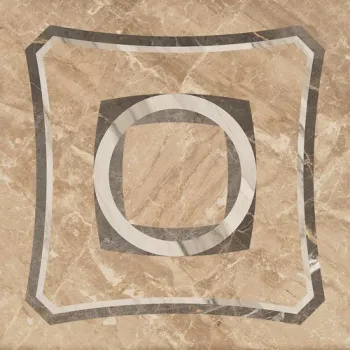 Керамогранит Coliseumgres Portofino Beige Ins.Intarsio Lap 45x45 см 610080000212