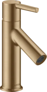 Смеситель для раковины Axor Starck 80 10102140 бронза