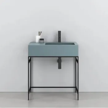 Раковина накладная Cielo I Narcisi NALAMSXSF PL 76 см левая голубой