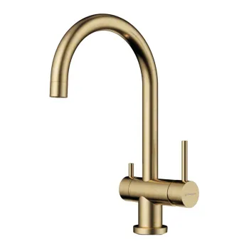 Смеситель для кухни Omoikiri Yamada AB античная латунь 4994264