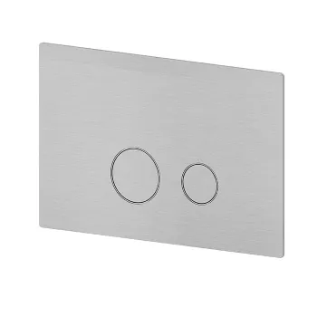 Клавиша смыва для унитаза Newform X-steel 316 двойная, для систем инсталляций GEBERIT SIGMA 8 & SIGMA 12, INOX 69643X.50.050