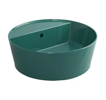 Раковина накладная Cielo Era Handy HALAT45SF SM 45 см зеленый