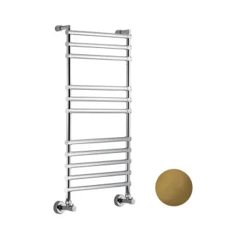 Полотенцесушитель водяной Margaroli Sole 464TS4711MOB 107X52.5 бронза