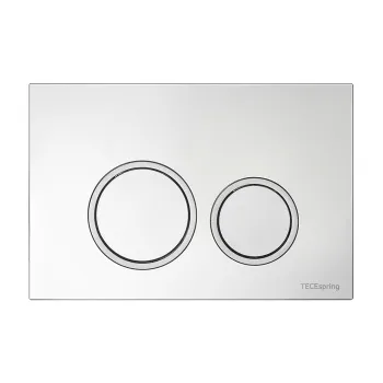 TECE TECESpring Панель смыва  с круглыми кнопками, хром глянцевый