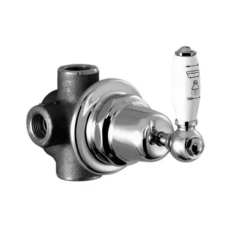 Встраиваемый переключатель для ванны/душа Stella Italica 0/150, хром IT 01200 CR00