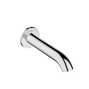 Axor Uno Излив для ванны, 178мм, настенный, ¾’, цвет: хром 38411000
