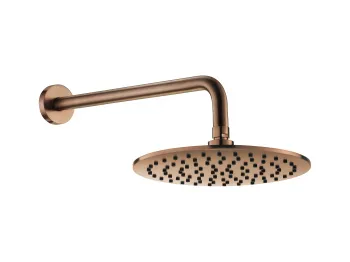 Настенный верхний душ  Benesque Lumiere 22010306 бронза брашированная