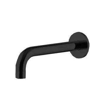 Излив для настенного монтажа Fima Carlo Frattini Wellness длина 207, чёрный матовый F2929NS