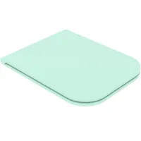 Крышка с сиденьем для подвесного унитаза GSG Ceramic Design Brio BRCOPRSLTICR024 с микролифтом - бирюзовый глянцевый