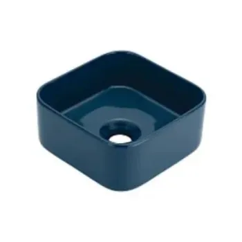 Раковина накладная Cielo Shui Comfort MILAQ OL 25 см синий